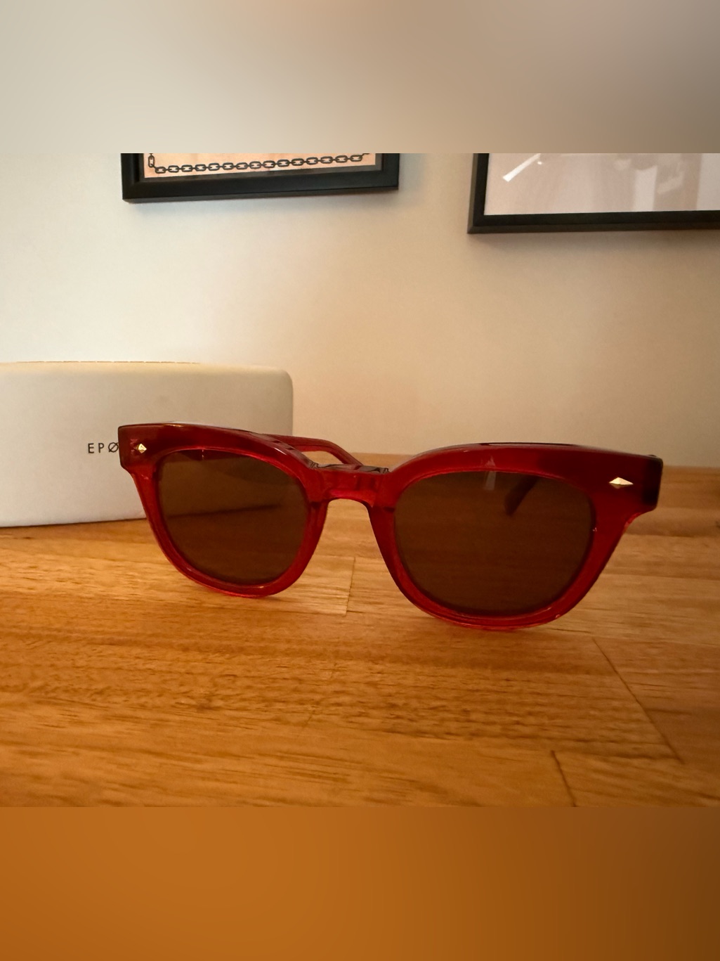 Epokhe Dylan Sunglasses Red